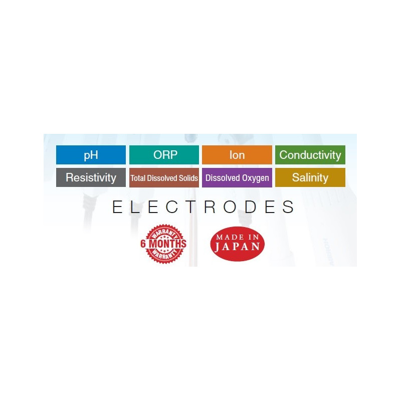 6367-10D Electrodo LAQUA de pH 3 en 1 con Cuerpo de Vidrio (Medida de pH de Alta Precisión)