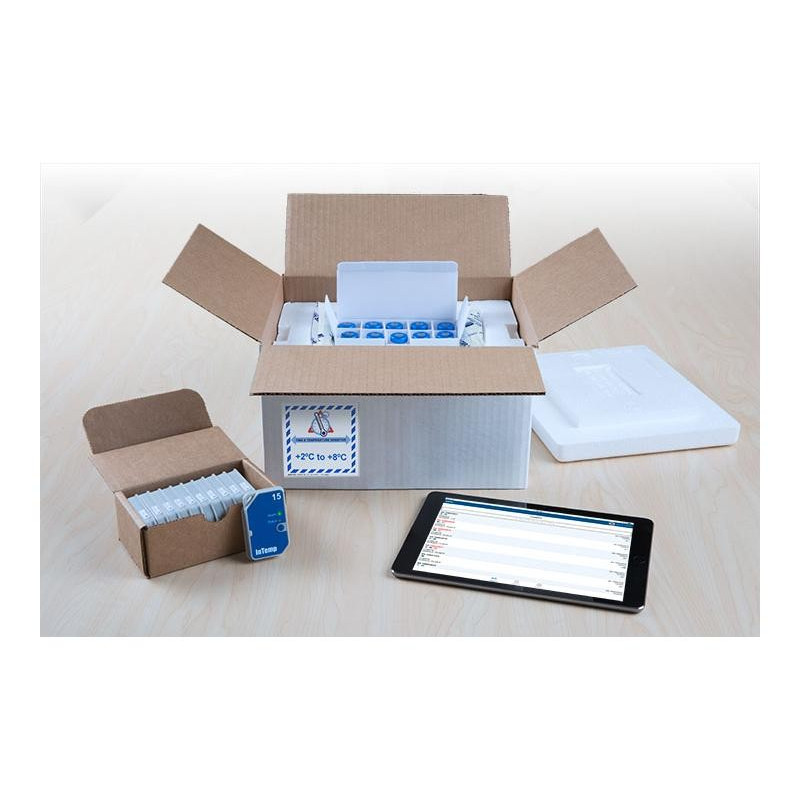 CX503 Registrador de Datos de Temperatura de Uso Múltiple InTemp Bluetooth Low Energy 365 Días