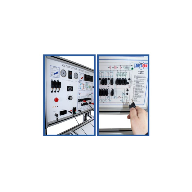 MSC1 Air Conditioning and Climate Control System Training Board (System with Orifice Tube)