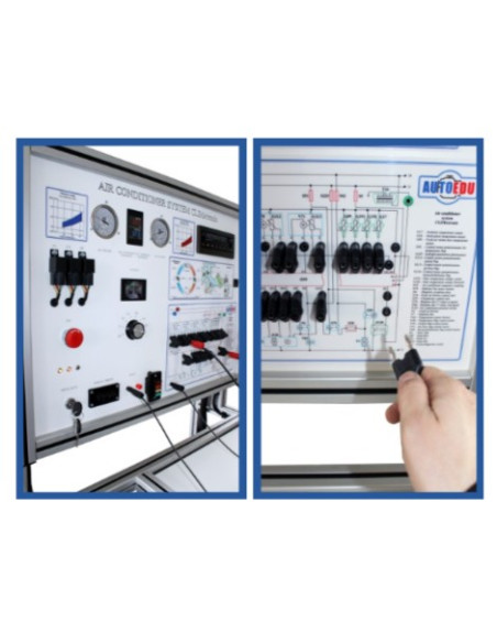 MSC1 Air Conditioning and Climate Control System Training Board (System with Orifice Tube)