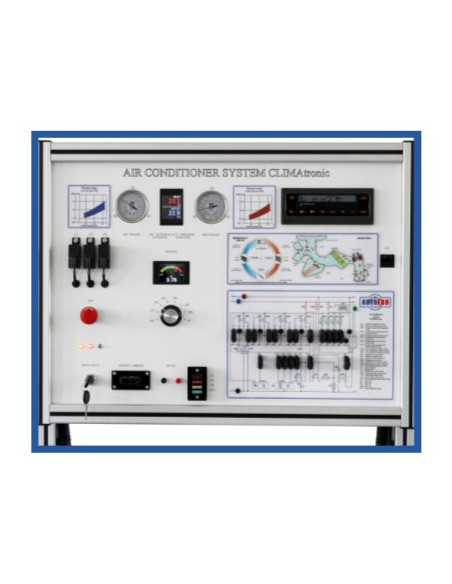 MSC1 Plataforma de Treinamento para o Sistema de Ar Condicionado e Ar Condicionado (Sistema com Tubo de Orifício)