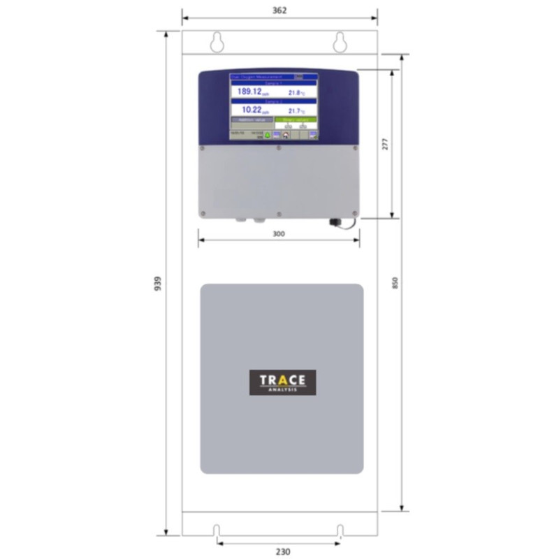 Alumi-TRACE Analizador Colorimétrico compacto, para medida continua de Aluminio
