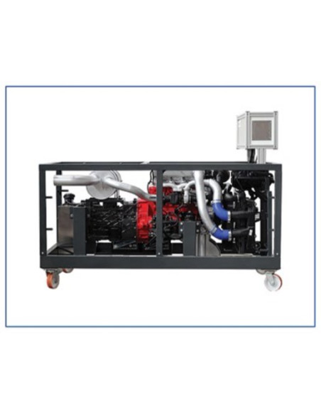 MVSPLD 1 Modelo de Motor Educacional Automotivo com Bomba - Linha - Bico (PLD) Sistema de Abastecimento de Combustível