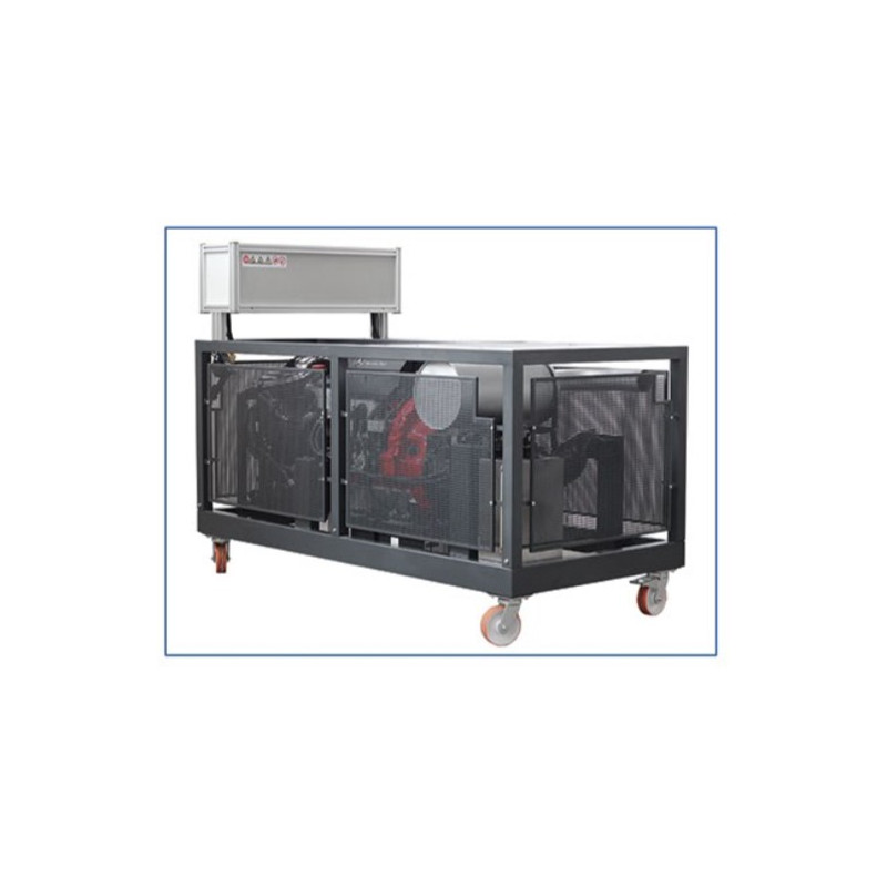 MVSPLD 1 Modelo de Motor Educacional Automotivo com Bomba - Linha - Bico (PLD) Sistema de Abastecimento de Combustível