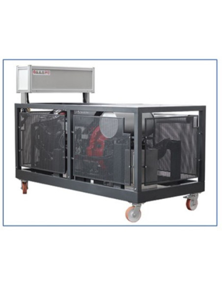 MVSPLD 1 Modelo de Motor Educacional Automotivo com Bomba - Linha - Bico (PLD) Sistema de Abastecimento de Combustível