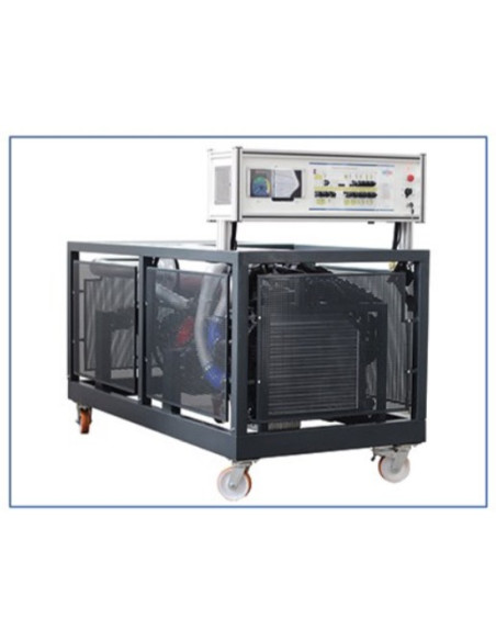 MVSPLD 1 Modelo de Motor Educacional Automotivo com Bomba - Linha - Bico (PLD) Sistema de Abastecimento de Combustível