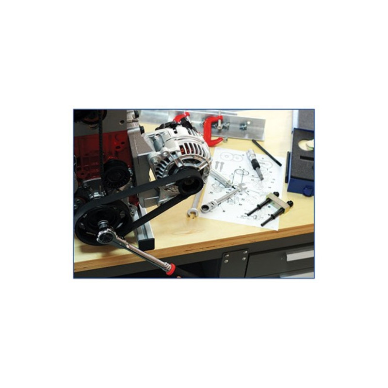 IVDB01 Modelo Seccionado do Motor de Gasolina DOHC FSI