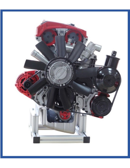 IVDB02 Modelo Seccionado do Motor de Gasolina DOHC MPI