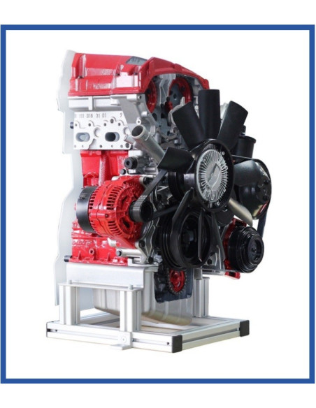 IVDB02 Petrol Engine Cutaway Model DOHC MPI