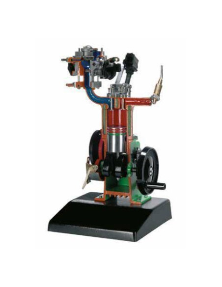 AE37460 Modelo de Motor de Gasolina de 4 Tiempos con Inyección Electrónica Monojetronic (Con Base) - Manual