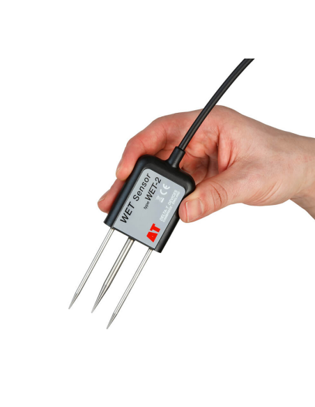 Sensor para humedad del suelo), Conductividad Eléctrica y Temperatura