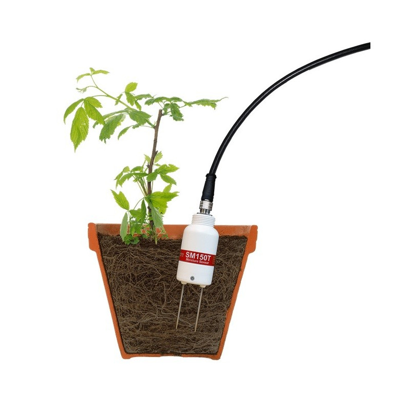 Sensor SM150T para umidade e temperatura do solo. (cabos não incluídos).