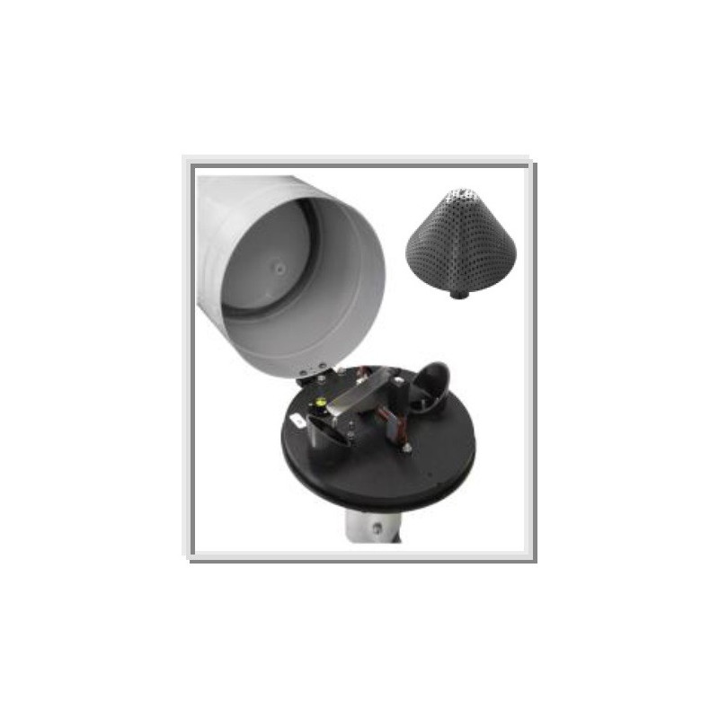 PL400R-B Pluviómetro Calefactado con 400cm2 (Señal Salida: 4-20mA)