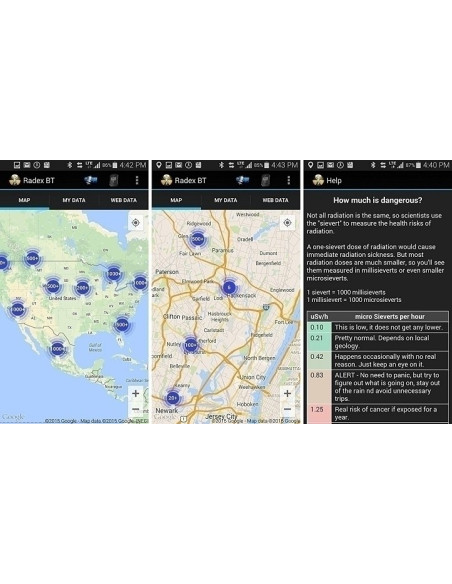 Advanced Bluetooth Geiger counter