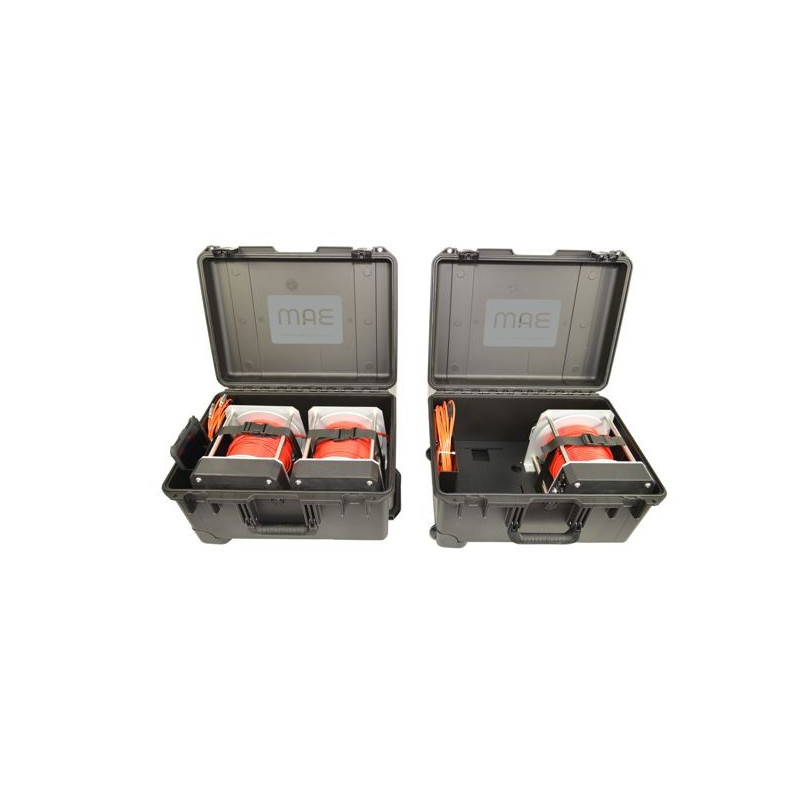 Sistema de prospecção modular sem fio WCH-4 para furo cruzado em postes de fundação