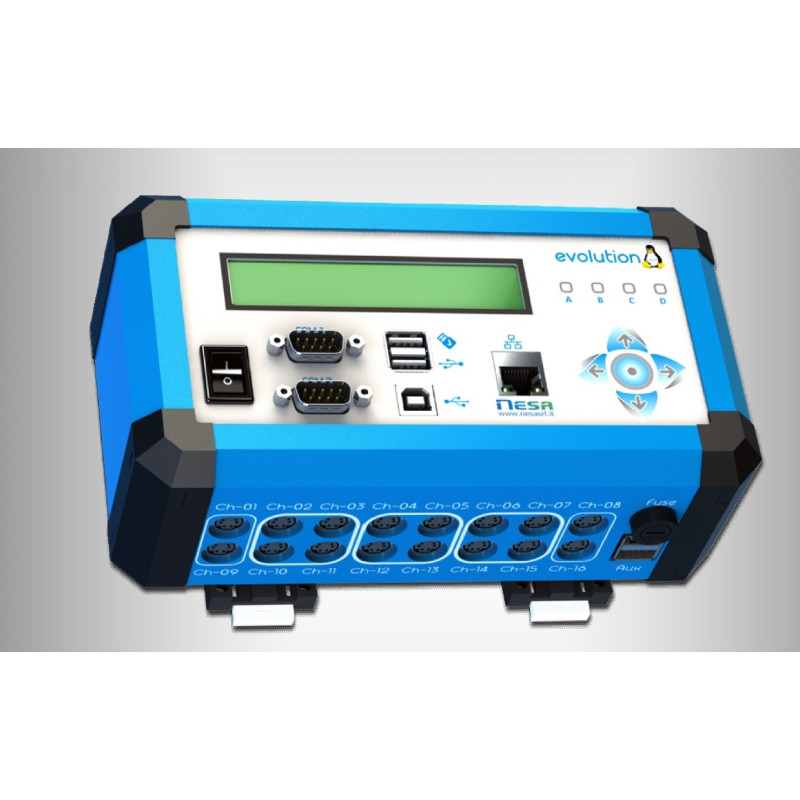 EVOLUTION High performance Linux data logger according to CEI 13005 Standard