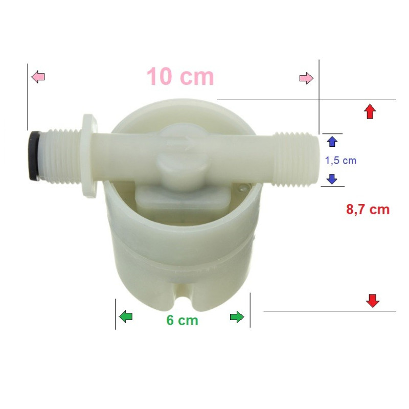 AO-SKU270397 Válvula de BOLA de 1/2 pulg.