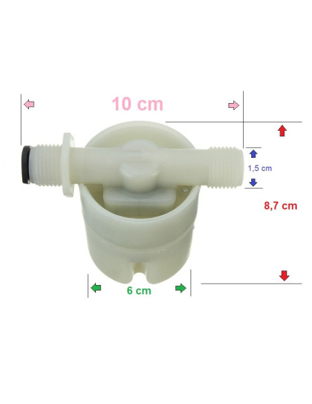 AO-SKU270397 Válvula de BOLA de 1/2 pulg.