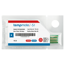 Tempmate-S1 Registrador USB Temperatura de un solo uso (pack 20 Uds.)