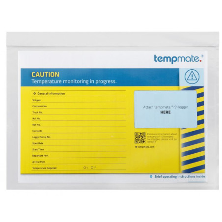  TEMPERATURE LOGGER ideal for air-cargo