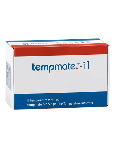 Tempmate.®-i1 INDICADOR DE TEMPERATURA de uso único compatível com EN12830