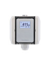 Sensor de qualidade de ar CO2 com interruptor de gama de medição