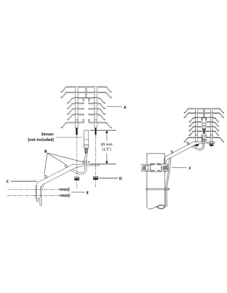 RS3-B Solar Radiation Shield (assembled)
