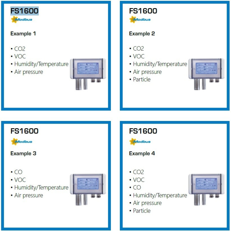 Examples of Multi-Sensor-Platform FS1600