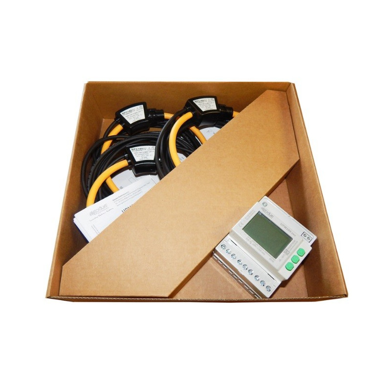 UPM209RGW Multifunction three-phase Network Analyzer with 4 DIN modules (includes Rogowski coils)