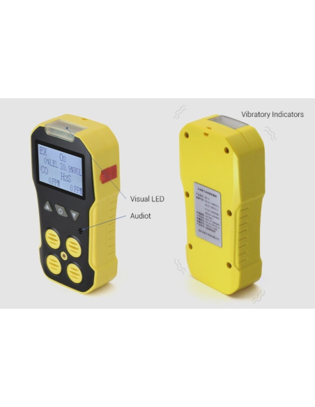 AO-4A  Detector Multi-Gás 4 em 1