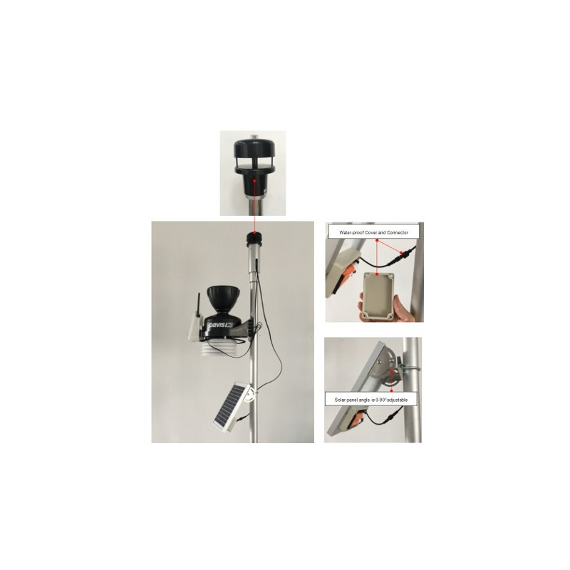 Ultrasonic Anemometer for Davis Weather Stations VP2 (2xbatteries not included)
