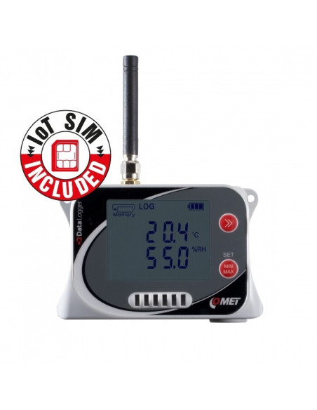 IoT-Datalogger - Wireless logger with built-in GSM modem and SIM card