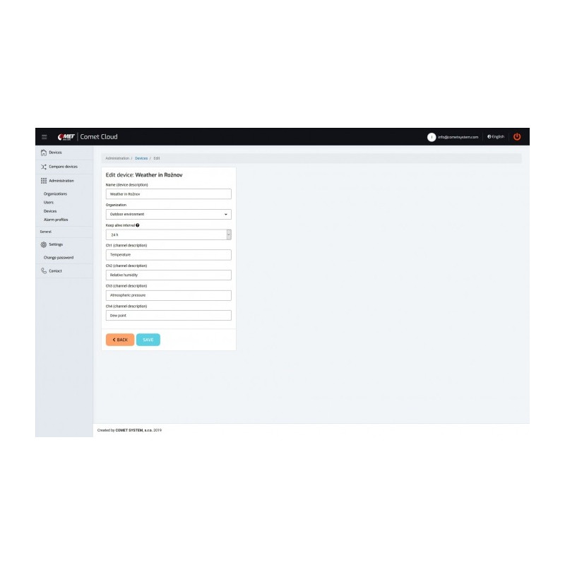 IoT-Datalogger - Registrador inalámbrico con módem GSM incorporado y tarjeta SIM