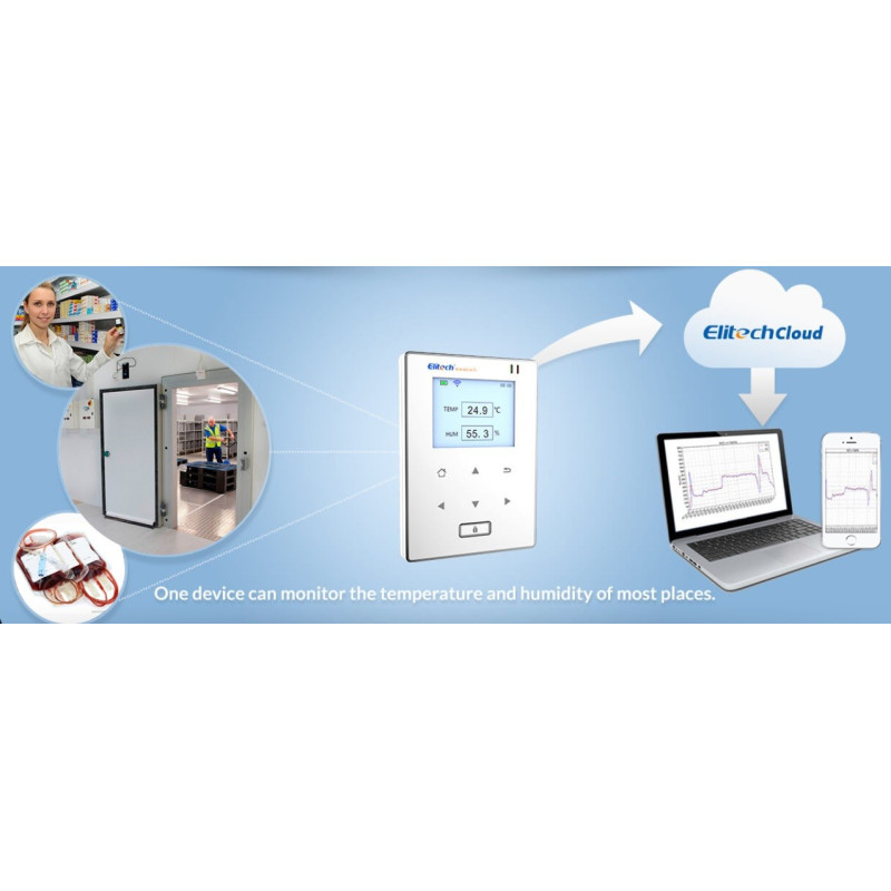 LogEt 1 BIO Registrador de datos de temperatura PDF de un solo uso