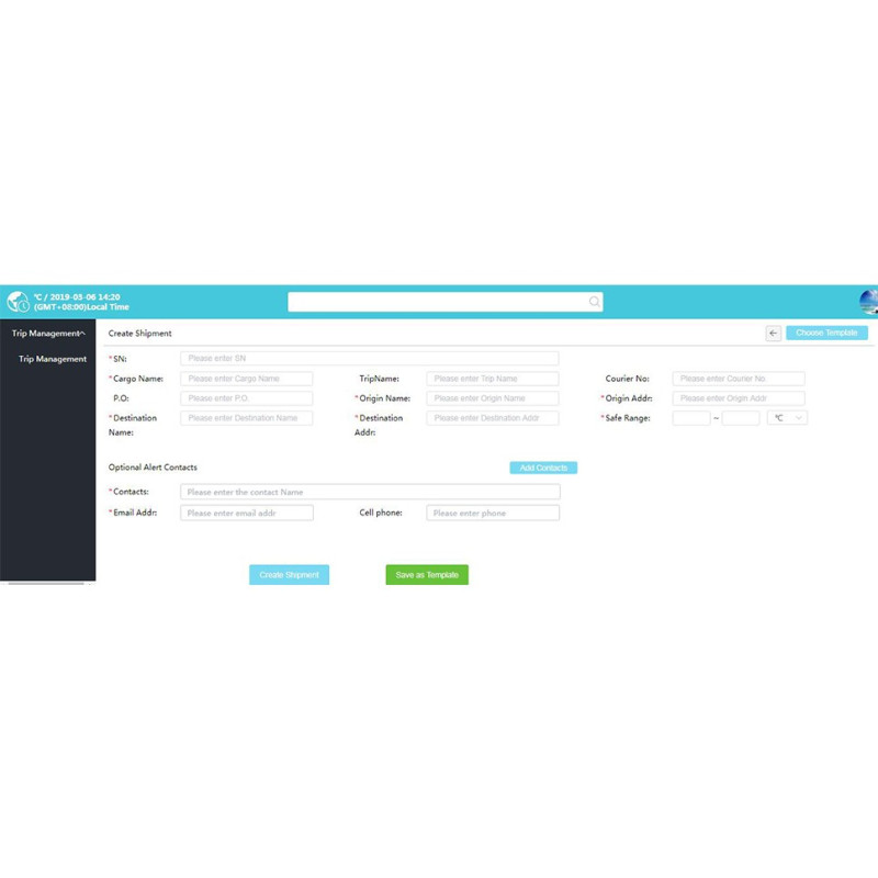 Glog-5 Single-use Internet of Things Data Logger