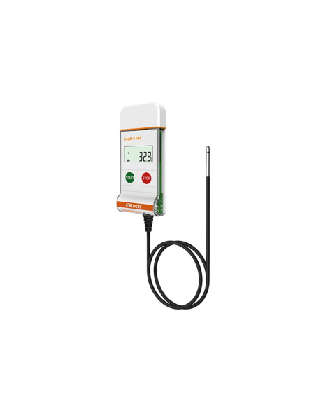 LogEt 8 Registrador de datos de temperatura y humedad PDF de usos múltiples