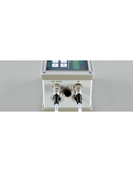 PAM-CONTROL unit with data lines from WATER-PAM emitter-detector unit.