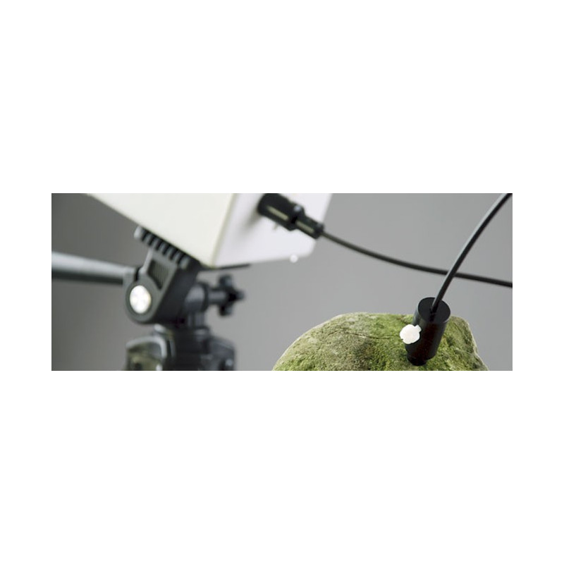 WATER-EDF, the emitter-detector unit of WATER-PAM FIBER version mounted on stand ST-101