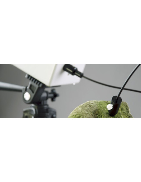 WATER-EDF, the emitter-detector unit of WATER-PAM FIBER version mounted on stand ST-101