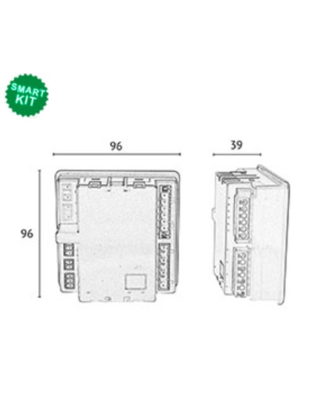 UPM309RGW Multifunction three-phase with 3 MFC150 Rogowski coils