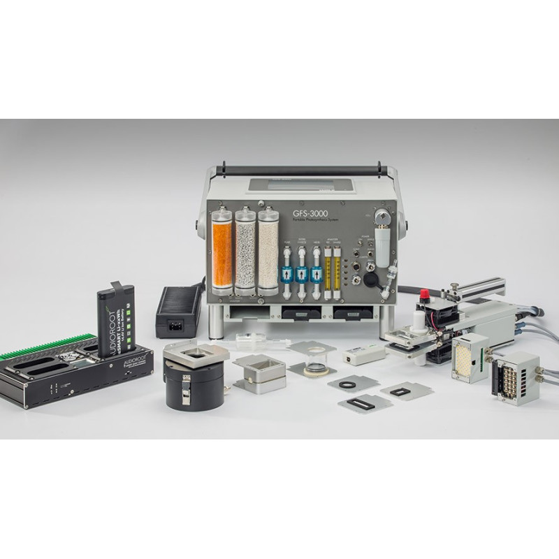GFS-3000 sistema portátil de intercambio de gases y fluorescencia | WALZ