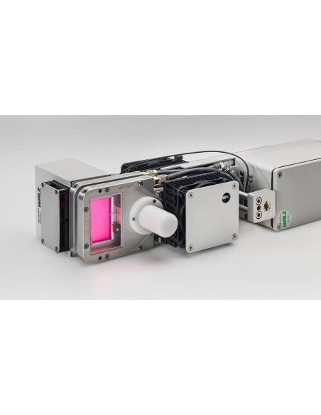 LED-Array/PAM-Fluorometer 3056-FL illuminating 8 cm2 leaf area