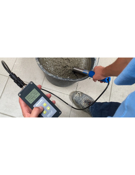 Medidor de Contenido de Agua en Cemento Fresco