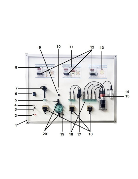 MSUS1 Plataforma de Entrenamiento del Sistema de Ignición