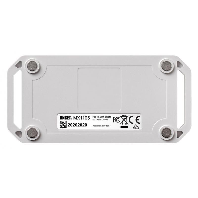 MX1105 HOBO Registrador de dados analógico de 4 canais Bluetooth