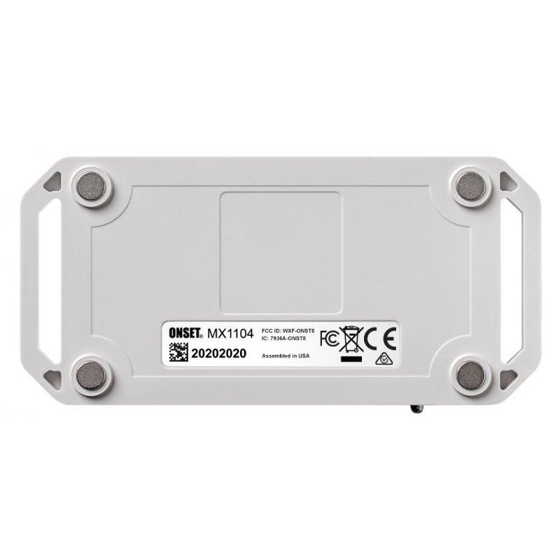 MX1104 Registrador de datos HOBO Analógico para Temp / HR / Luz