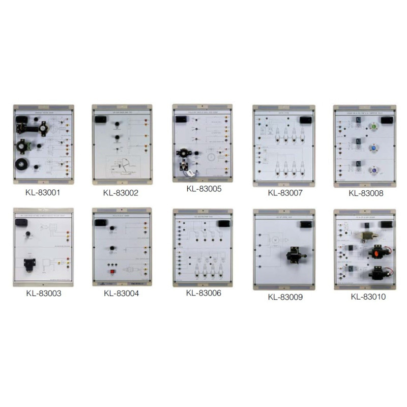 KL-800 Autotronics Training System - Modules List