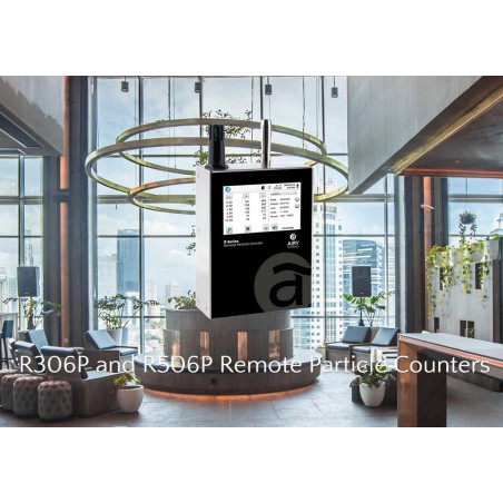 R306P-R506P Contadores de partículas no ar remotas 0.1 CFM (2.83 LPM)