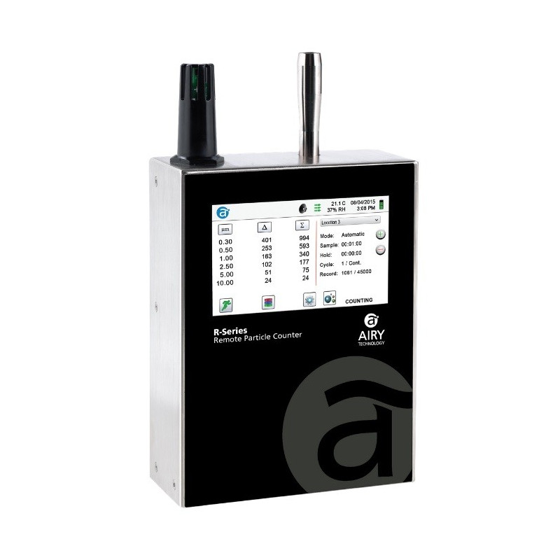 R306P-R506P Contadores de partículas no ar remotas 0.1 CFM (2.83 LPM)