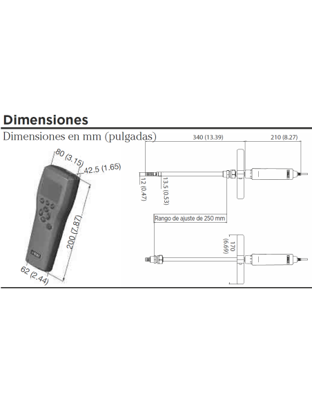 MM70 Portable Humidity and Temperature Meter for checking Oil errors